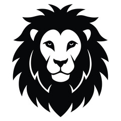 Obraz premium lion head vector