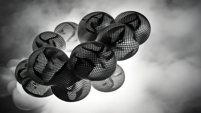 A 3D decorative design featuring a snake holding a ball wearing a hat as a fan object