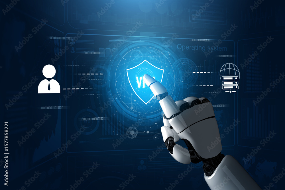 Poster ai improves vpn by monitoring traffic, detecting risks, encrypting sessions, and optimizing routing 