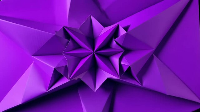 Abstract purple and pink geometric diamond shaped polygon design with mosaic and crystal texture background