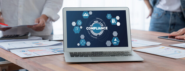 Compliance system for brisk online corporate business to meet quality standard