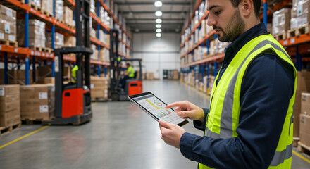 Streamline warehouse productivity logistics management supply chain efficiencies smart tech