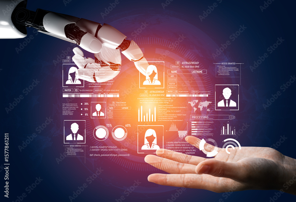 Poster ai safeguards digital identity with smart authentication, secure login systems, and virtual assistan