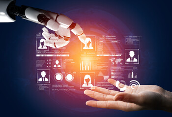 AI safeguards digital identity with smart authentication, secure login systems, and virtual...