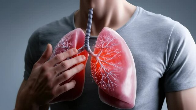 lungs: thoracic organ, emphysema case, lung fibrosis, copd condition, immune defense, medical analysis, airway restriction, oxygen test, clinical symptom, diagnostic image, cough disorder