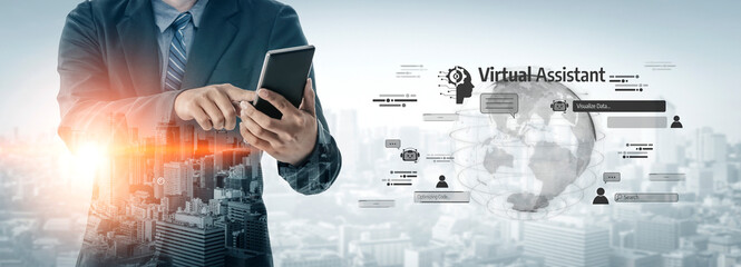 AI assistant with LLM, big data, machine learning, and generative AI powers prompt engineering and...