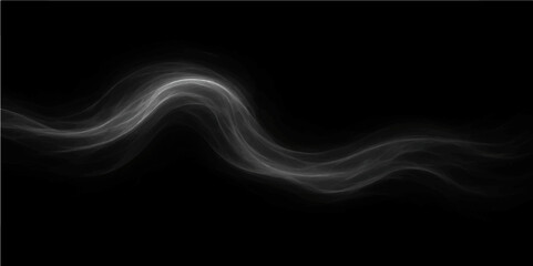 Abstract smoke waves in blue and black flow with dynamic light and smooth curves, creating an artistic texture and energetic pattern