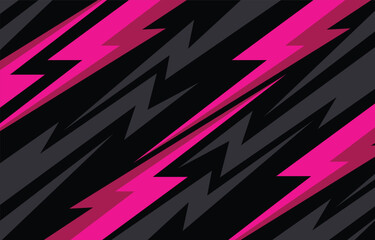 Flash pink abstract pattern with bold energy and motion. Perfect for sporty, dynamic backgrounds and active design theme,