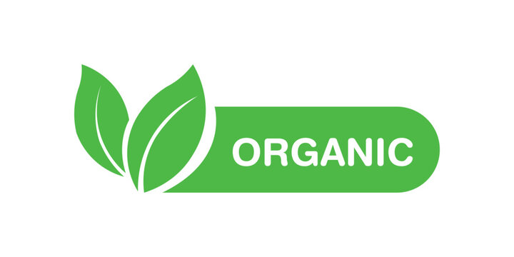 Organic and Eco Product badge. Grunge Labels, Certified Badges, Farm Fresh Stamps & GMO-Free Packaging Symbols