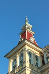 Neo-Renaissance style roof of a house
