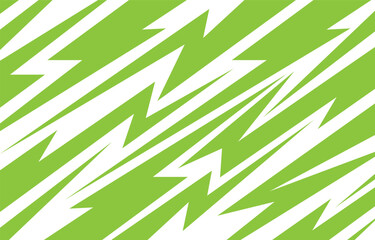 Abstract sharp seamless pattern with zigzags, arrows and triangles. Wavy geometric lightning background for covers or textile print. Sharp, chaotically scattered zigzag arrows.