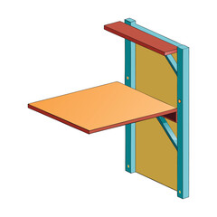 A cozy study nook featuring a table with books, a desk, and comfortable chairs