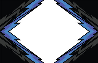 Abstract background with lightning arrows and a electric pattern. Racing style design with space for text.
