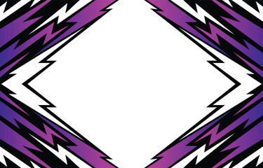 Abstract background with lightning arrows and a electric pattern. Racing style design with space for text.