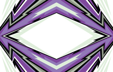 Minimalist background with jagged zigzag pattern and some copy space area