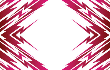 Abstract background with colorful sharp and zigzag pattern and with some copy space area