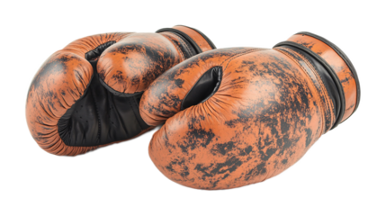 Boxing Gloves for Protection and Training - Isolated on White Background