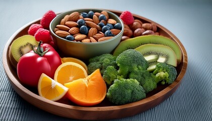 aging and menopause care closeup of a healthy meal rich in phytoestrogens dietary support for menopause vibrant food photography fresh and natural