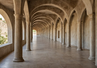 Fototapeta premium arches of a cathedral