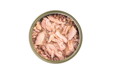 Delicious canned tuna in olive oil, ideal for salads, sandwiches, or as a savory snack on the go....