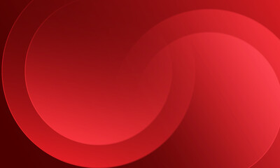 Obraz premium Red abstract background. Dynamic shapes composition. Eps10 vector