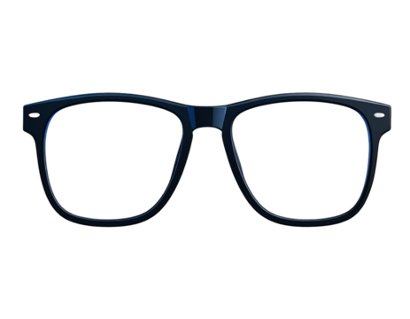 AR glasses vector, augmented reality style, transparent background