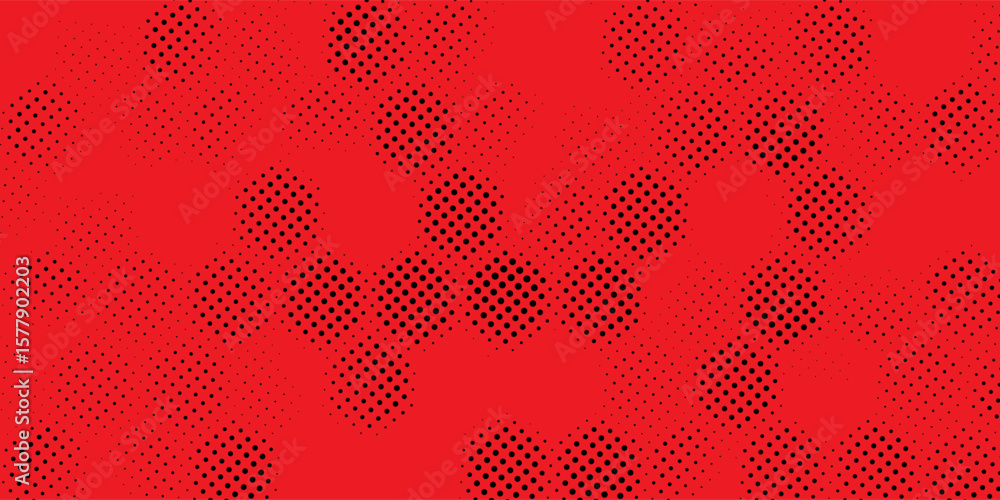 Poster light red vector template with circles. glitter abstract illustration with colorful drops. pattern f