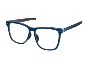 AR glasses vector, augmented reality style, transparent background