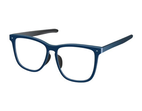 AR glasses vector, augmented reality style, transparent background