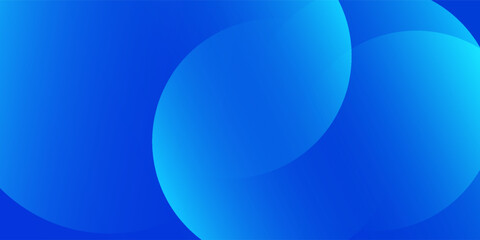 Modern background template with light blue and blue gradient, circle effect, suitable for background, wallpaper, home screen, theme.