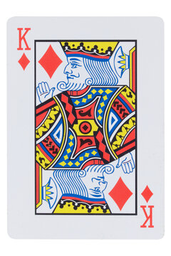 card gambling on white game luck. king diamonds