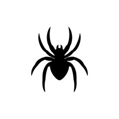 spider icon, simple flat style, vector illustration, symbol, design logo template pictogram, for ui or ux isolated on white for mobile app, editable