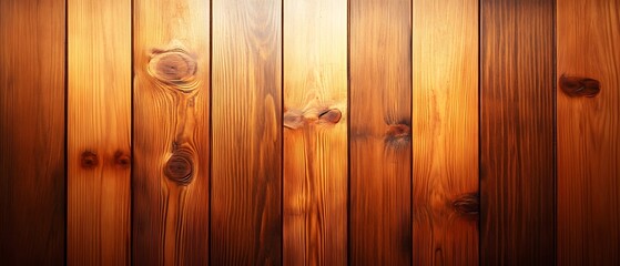 Rich Brown Wooden Planks Texture Background
