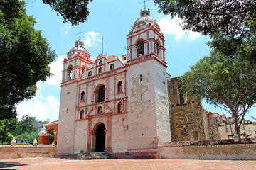 Templo de Tlacochahuaya, Oaxaca, M&eacute;xico. 