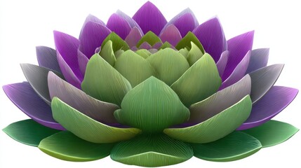 Obraz premium Vibrant lotus flower