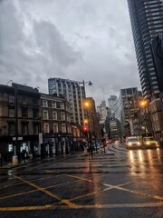 Obraz premium London city in the rain