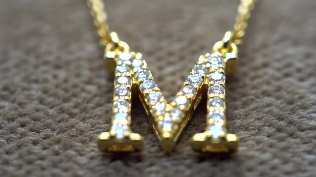 Gold Initial Necklace