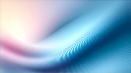 Whispering waves of light: Dynamic ripples of deep cyan fade into gentle blush, creating an atmospheric abstract background with a futuristic, calming aura. Ideal for tech and wellness.