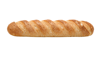 Baked Bread Loaf Isolated on Transparent Background PNG