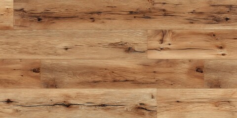 Fototapeta premium Laminate flooring creating rustic charm in interior design
