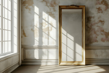 empty room with window