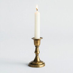 candlestick with candle