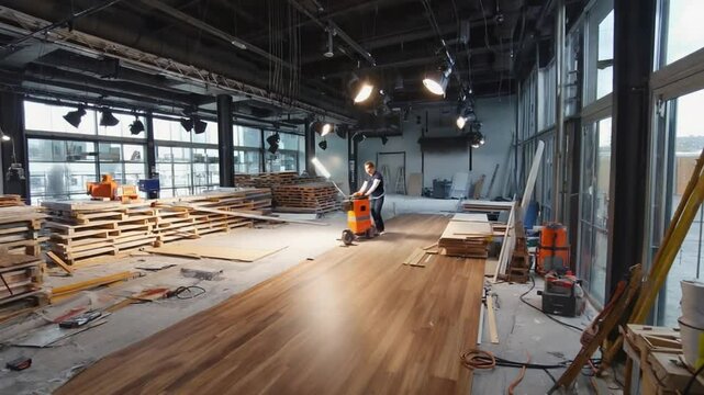 Restoration of a store.