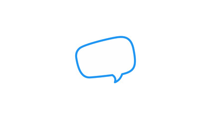 Chat Bubble Icon – Transparent PNG