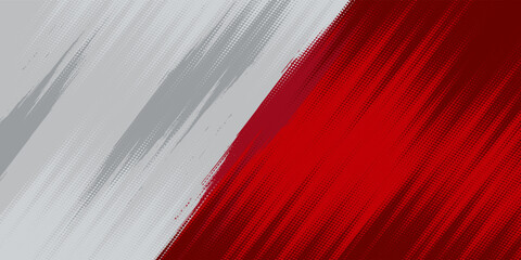 Abstract red and grey grunge texture dirty background design