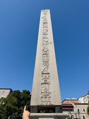 The Obelisk of Theodosius in Sultanahmet, Istanbul