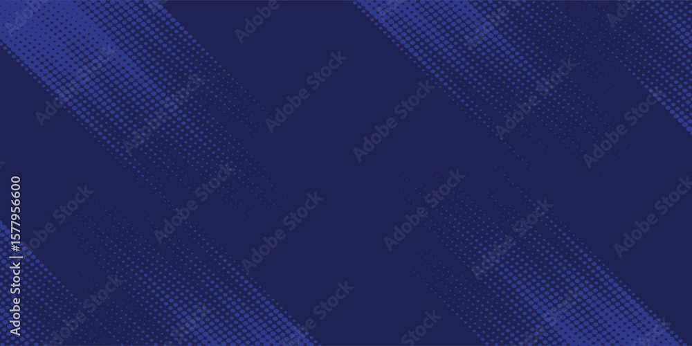 Poster bright navy blue dynamic abstract vector background with diagonal lines. trendy classic color of 202