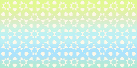 Blossom Rainbow Pastel Geometric Seamless Pattern.  Vintage Colorful lace background for decoration. digital art.