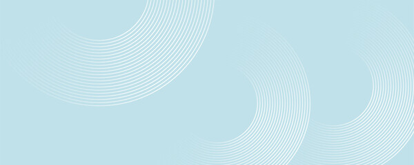 Fototapeta premium Modern abstract background. Glossy white gradient circle lines. Minimal geometric pattern. Simple graphic elements. Futuristic concept. Suitable for cover, poster, banner, brochure, eps10.