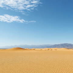 Isolated rocks in desert climate setting high resolution picture